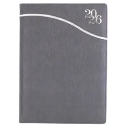 A4 Stream Diary Grey Front